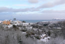 SNOW COMES TO FISHGUARD